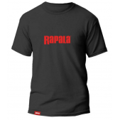 RAPALA MARŠKINĖLIAI Black Red Logo T-Shirt 